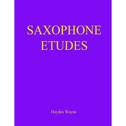 Saxophone Etudes