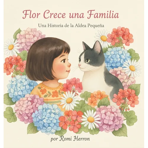 Flor Crece una Familia: Una Historia de la Aldea Pequeña: Libro Infantil para Aprender a Contar