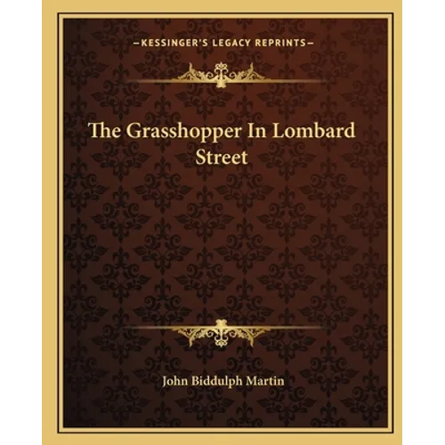 The Grasshopper In Lombard Street
