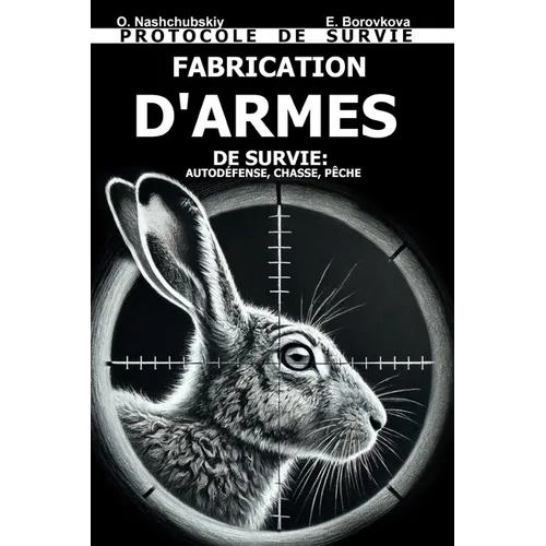 Fabrication d'Armes de Survie: Autodéfense, Chasse, Pêche. Protocole de Survie.