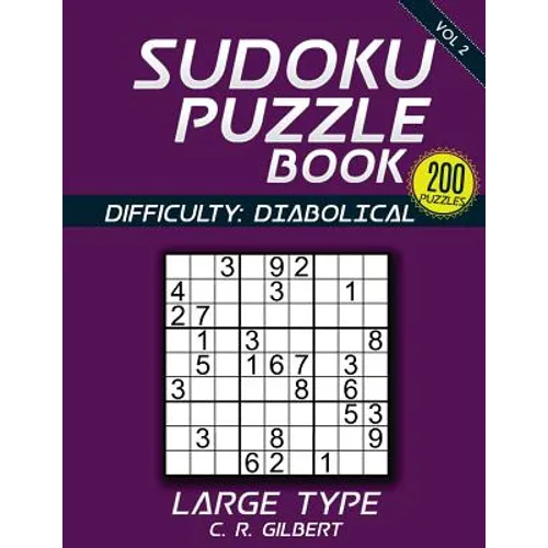 Sudoku Puzzle Book - Diabolical