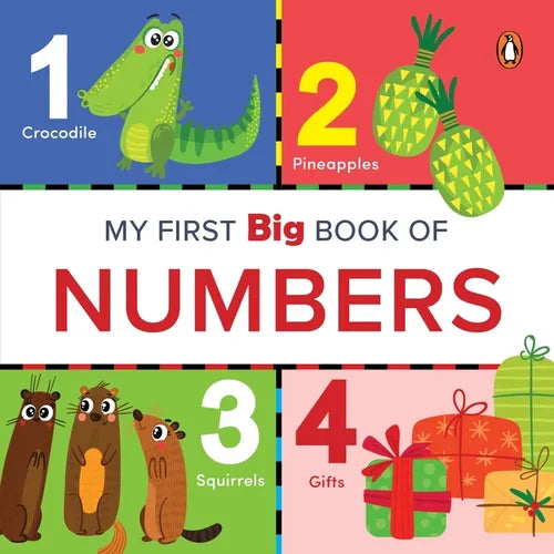 My First Big Book of Numbers: Illustrated Board Book of Numbers 1 to 20 for Preschool Kids, Toddlers Book for 1+ [Penguin Early Learning Series]