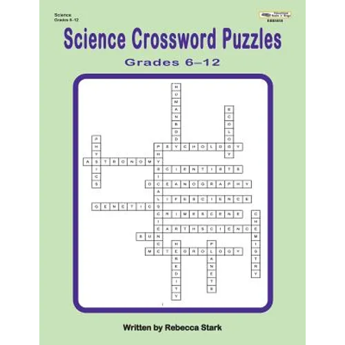 Science Crossword Puzzles Grades 6?12