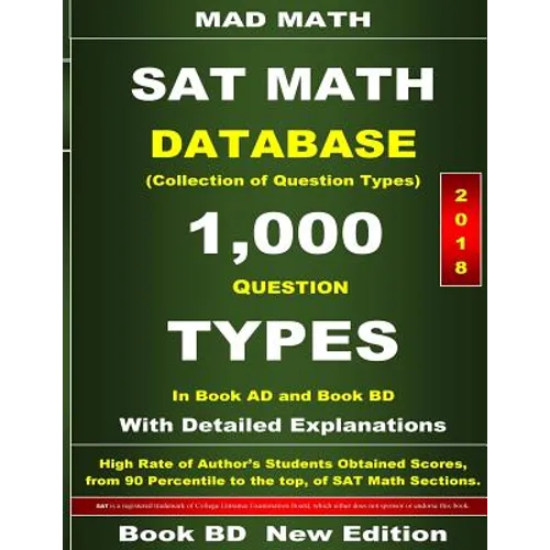 2018 SAT Math Database Book BD