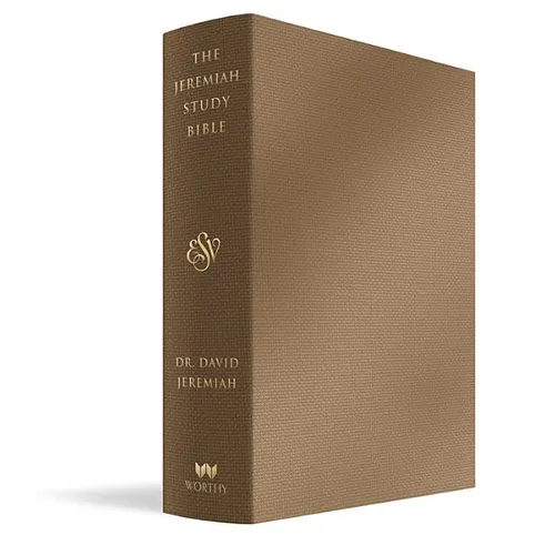 The Jeremiah Study Bible, Esv, Bronze Leatherluxe(r): What It Says. What It Means. What It Means for You.