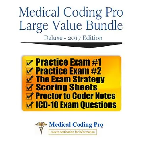 Medical Coding Pro Large Value Bundle Deluxe 2017 Edition
