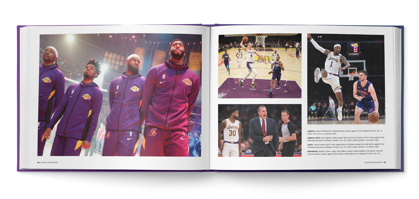 Return to Glory: The Los Angeles Lakers' Historic 2019–2020 Championship Book