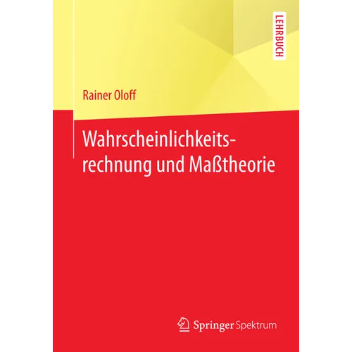 Wahrscheinlichkeitsrechnung Und Maßtheorie