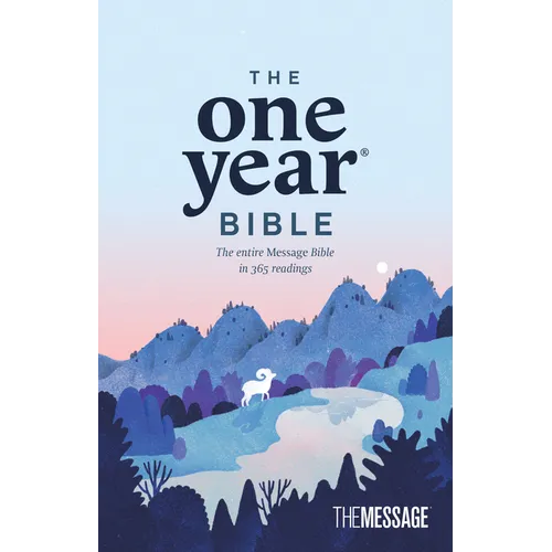The One Year Bible the Message (Softcover)