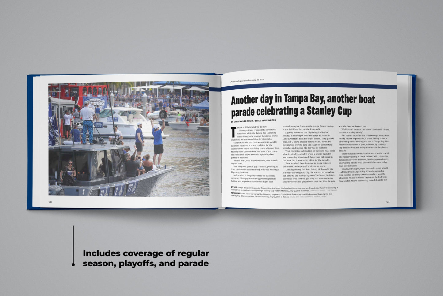 Striking Twice: The Tampa Bay Lightning Repeat as Champions in 2021 Book