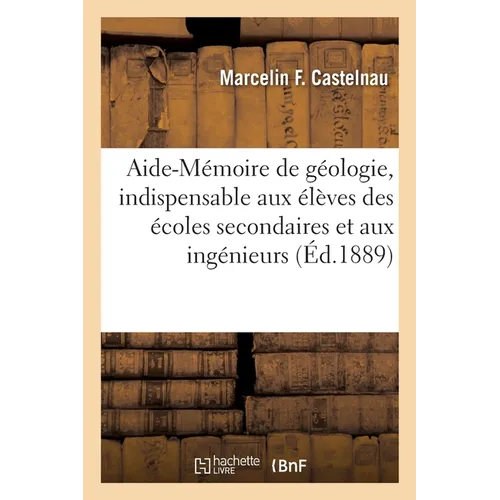 Aide-Mémoire de géologie