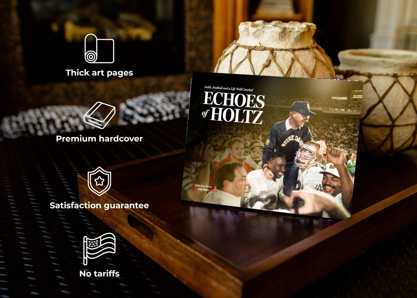 ECHOES OF HOLTZ: Faith, Football and a Life Well Coached Book - PREORDER ships 09/25/2026