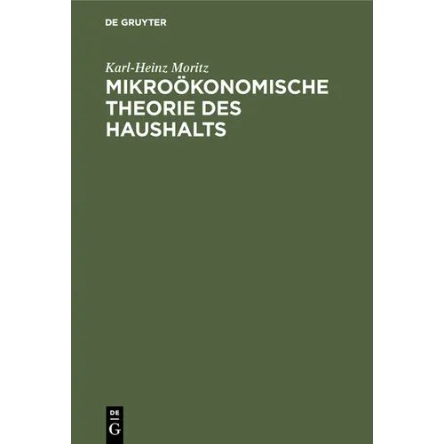 Mikroökonomische Theorie des Haushalts