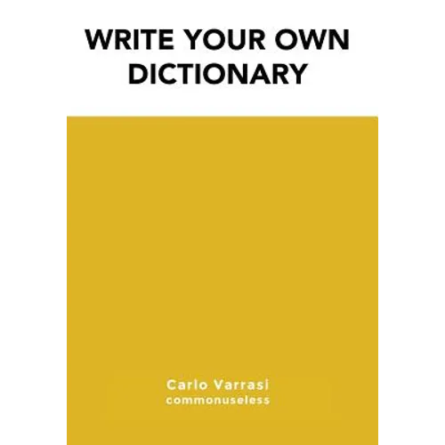 Write your own dictionary
