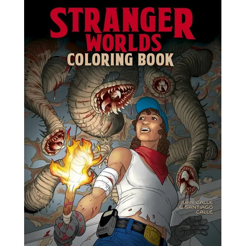 Stranger Worlds Coloring Book