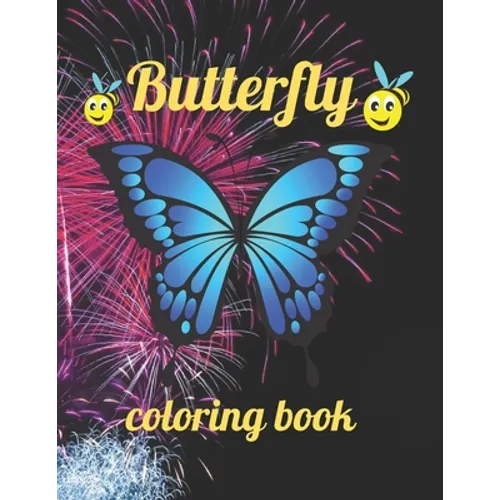 Butterfly coloring book: Butterfly coloring book, Beautiful Butterflies Coloring Book, Creative Haven Butterflies Flights of Fancy Coloring Boo