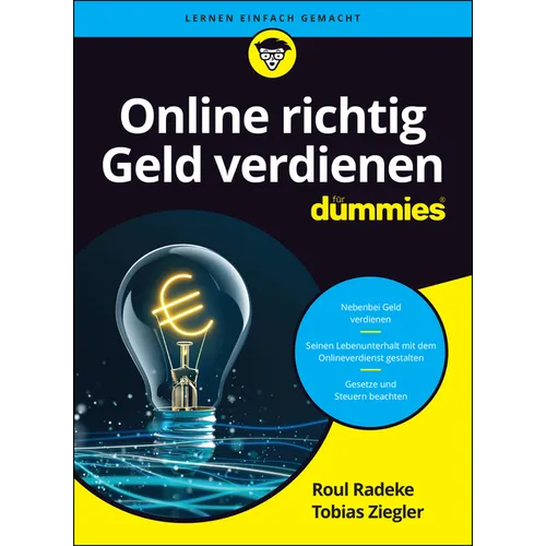 Online richtig Geld verdienen für Dummies