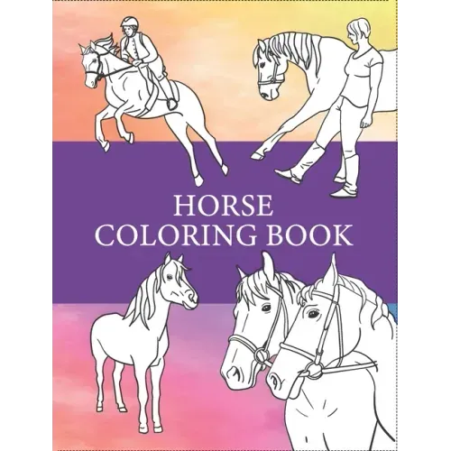 Horse Coloring Book