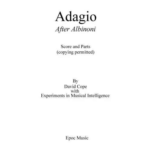 Adagio: After Albinoni