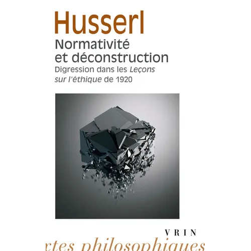 Normativite Et Deconstruction: Digression Dans Les Lecons Sur l'Ethique de 1920