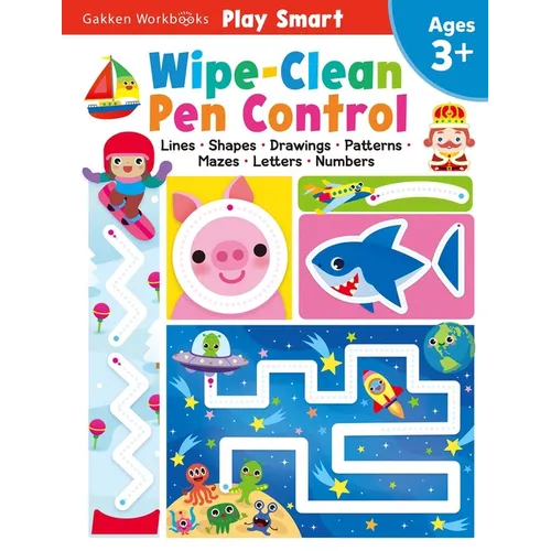Play Smart Wipe-Clean Pen Control: Ages 3+