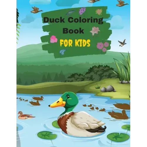 Ducks Coloring Book For Kids And Toddlers