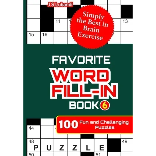 FAVORITE WORD FILL-IN Book 6