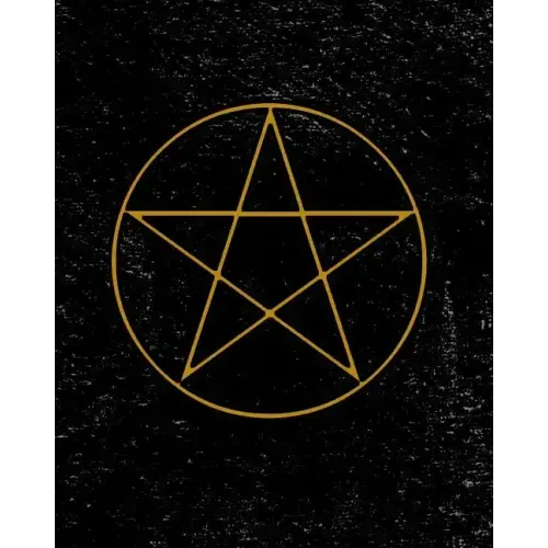 Grimoire: Pentagram Symbol Spell Book For Witches Mages Magick Practitioners And Beginners To Write Rituals And Ingredients - Bl