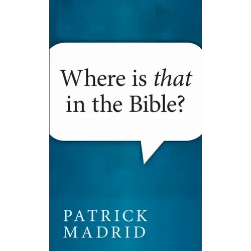 Where is That in the Bible?