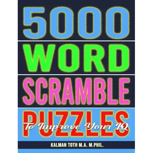 5000 Word Scramble Puzzles to Improve Your IQ