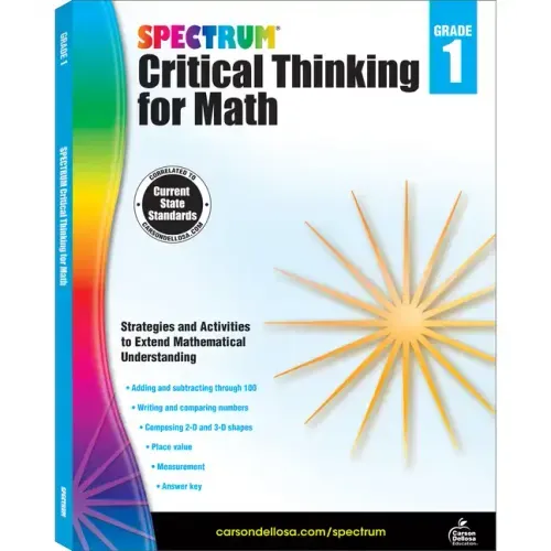 Spectrum Critical Thinking for Math, Grade 1: Volume 43