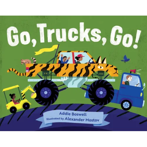Go, Trucks, Go!: Truck Books for Toddlers 1-3