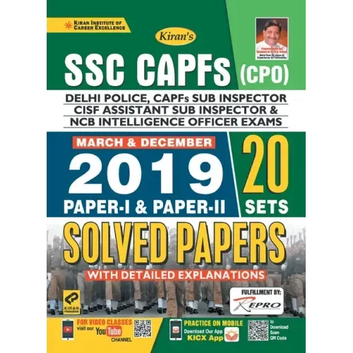 SSC CAPFs (CPO) Delhi Police Solved-Eng-2020 Set-15 Old 2758