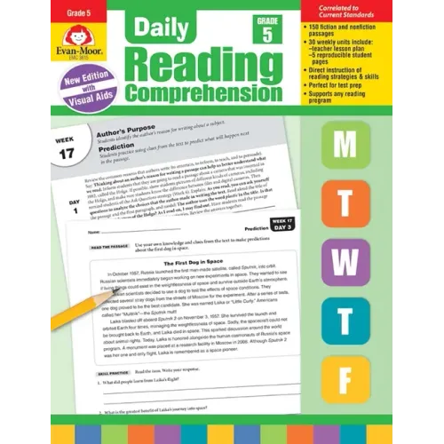 Daily Reading Comprehension, Grade 5 Teacher Edition