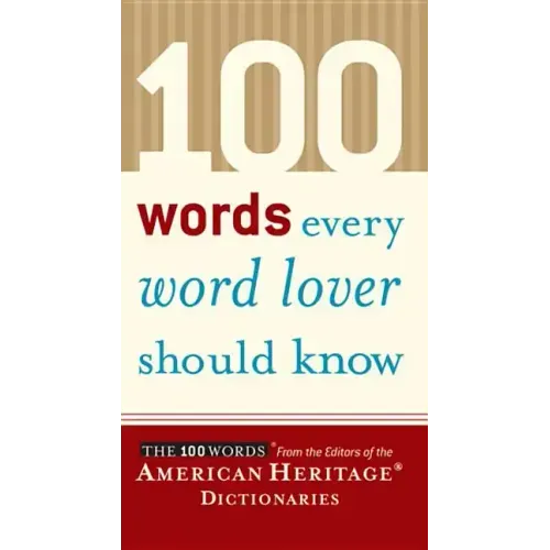 100 Words Every Word Lover Should Know