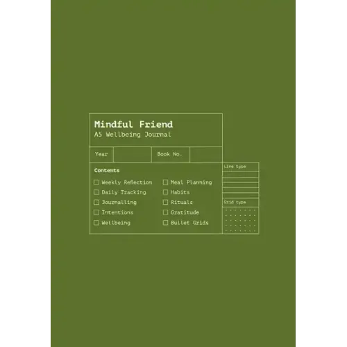 Mindful Friend: A Weekly Wellbeing Journal