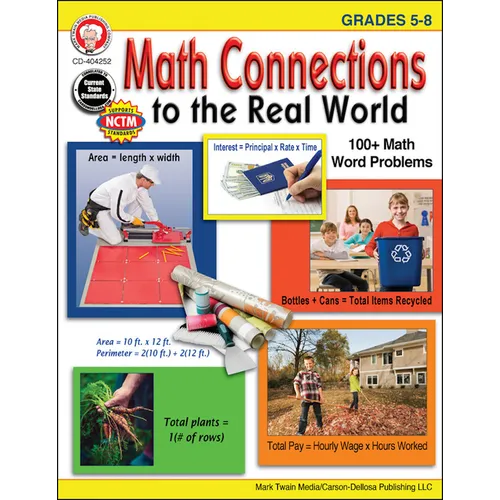 Math Connections to the Real World, Grades 5 - 8
