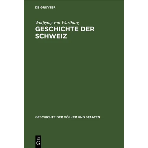 Geschichte Der Schweiz