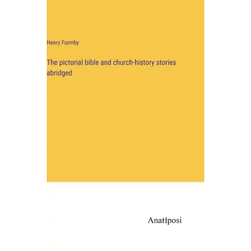 The pictorial bible and church-history stories abridged