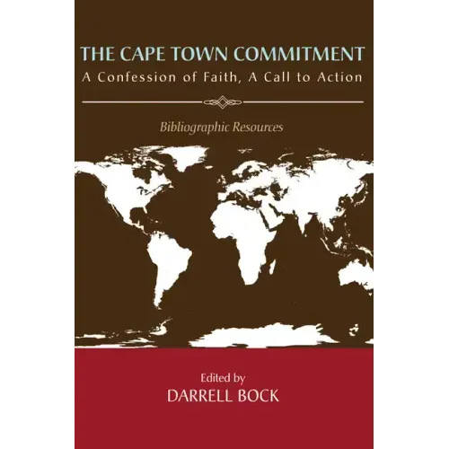 The Cape Town Commitment: A Confession of Faith, a Call to Action