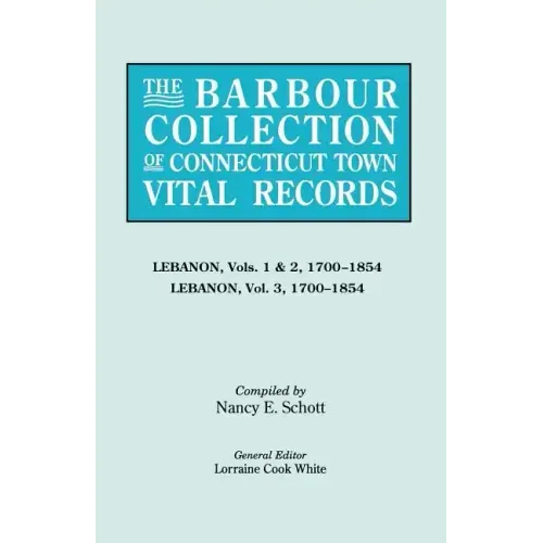 Barbour Collection of Connecticut Town Vital Records [Vol. 22]
