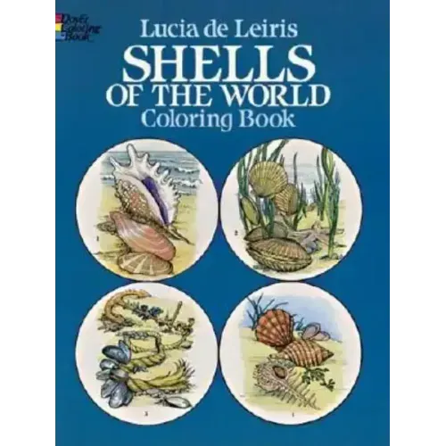 Shells of the World Coloring Book