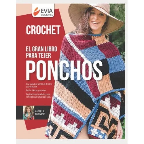 El Gran Libro Para Tejer Ponchos: la prenda ideal para toda tejedora
