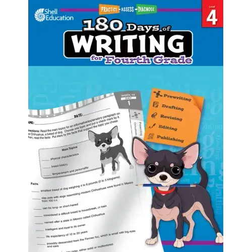 180 Days(tm) Writing for Fourth Grade: Practice, Assess, Diagnose