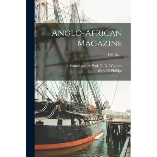 Anglo-African Magazine; 1860 (Jan.)