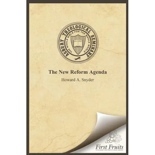 The New Reform Agenda
