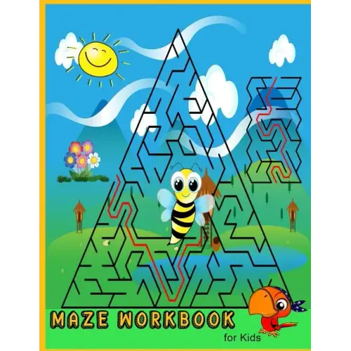 Maze Workbook for kids: Activity book for children age 4-8, Game book