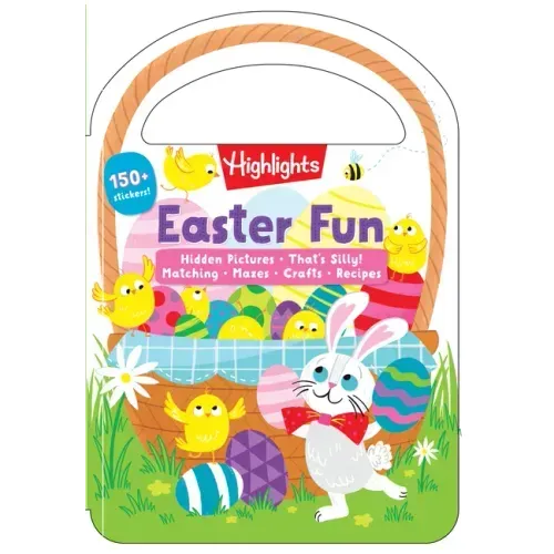 Easter Fun: Easter Fun (Carry and Play Activity Books) Easter Activity Book for Kids Ages 3-6 Featuring Matching Games, Kid-Friendly Recipes, Hidden P