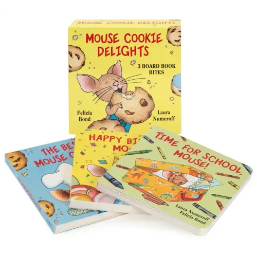 Mouse Cookie Delights: 3 Board Book Bites: The Best Mouse Cookie; Happy Birthday, Mouse!; Time for School, Mouse!
