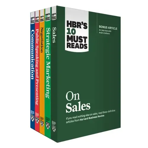 Hbr's 10 Must Reads for Sales and Marketing Collection (5 Books)